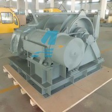 100KN Electric Single Drum Mooring Winch