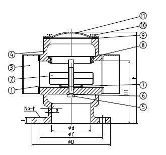 JIS-Cast-Iron-Air-Vent-Head-DN100-450