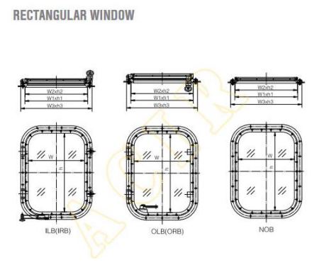 Marine-Rectangular-Window