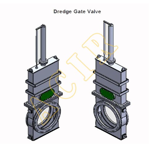 Switch / liên tục hiển thị Loại Dredge Gate Valve