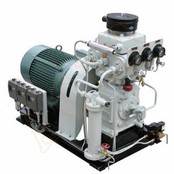 Nước và không khí làm mát động cơ điện động cơ diesel hướng biển máy nén khí